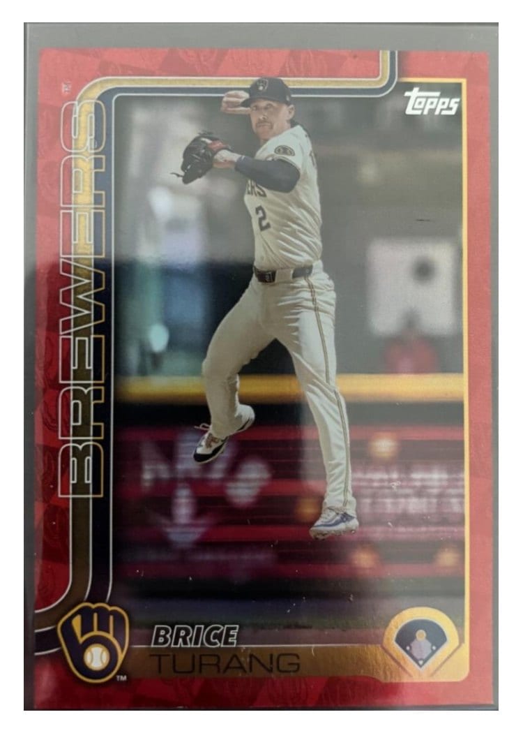 2025 Topps Base Set Brice Turang #45 card