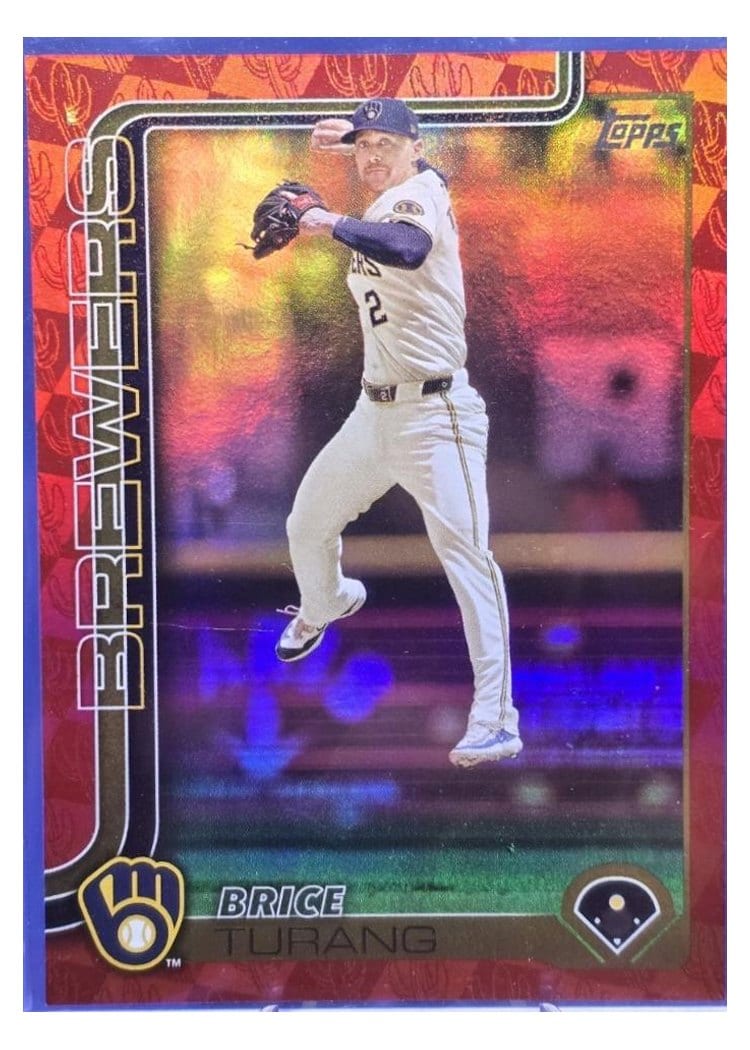 2025 Topps Base Set Brice Turang #45 card