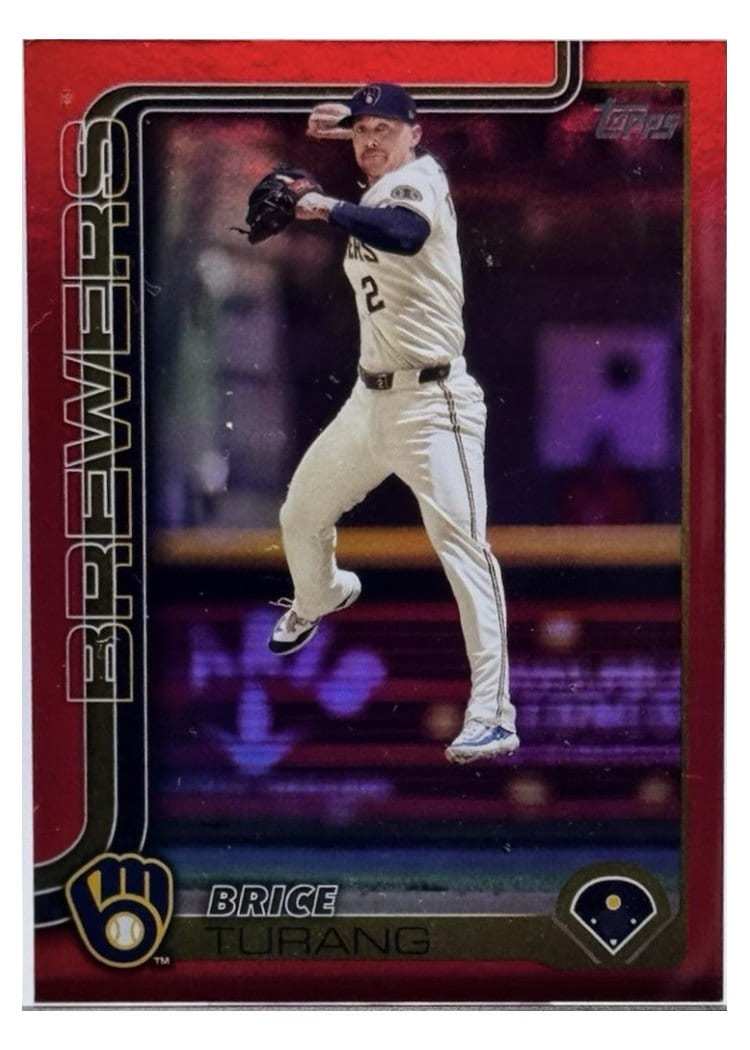2025 Topps Base Set Brice Turang #45 card