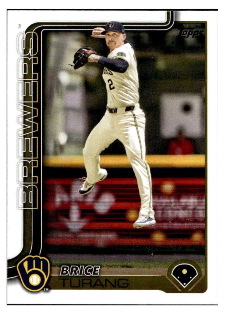 2025 Topps Base Set Brice Turang #45 card