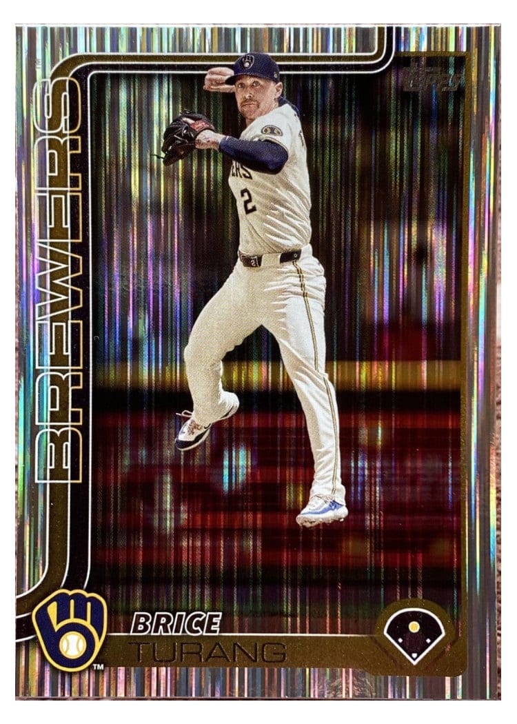 2025 Topps Base Set Brice Turang #45 card