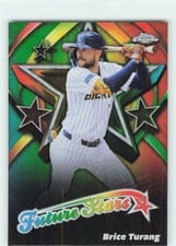 2025 Topps Chrome Future Stars Brice Turang #FS-17
