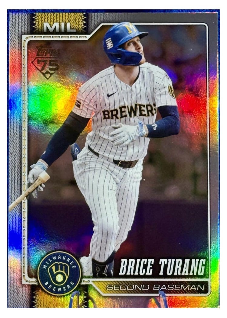 2026 Topps Base Set Brice Turang #105 card