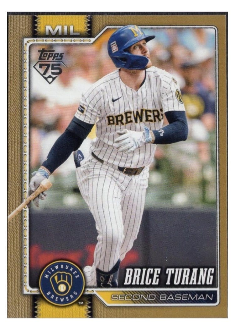 2026 Topps Base Set Brice Turang #105 card