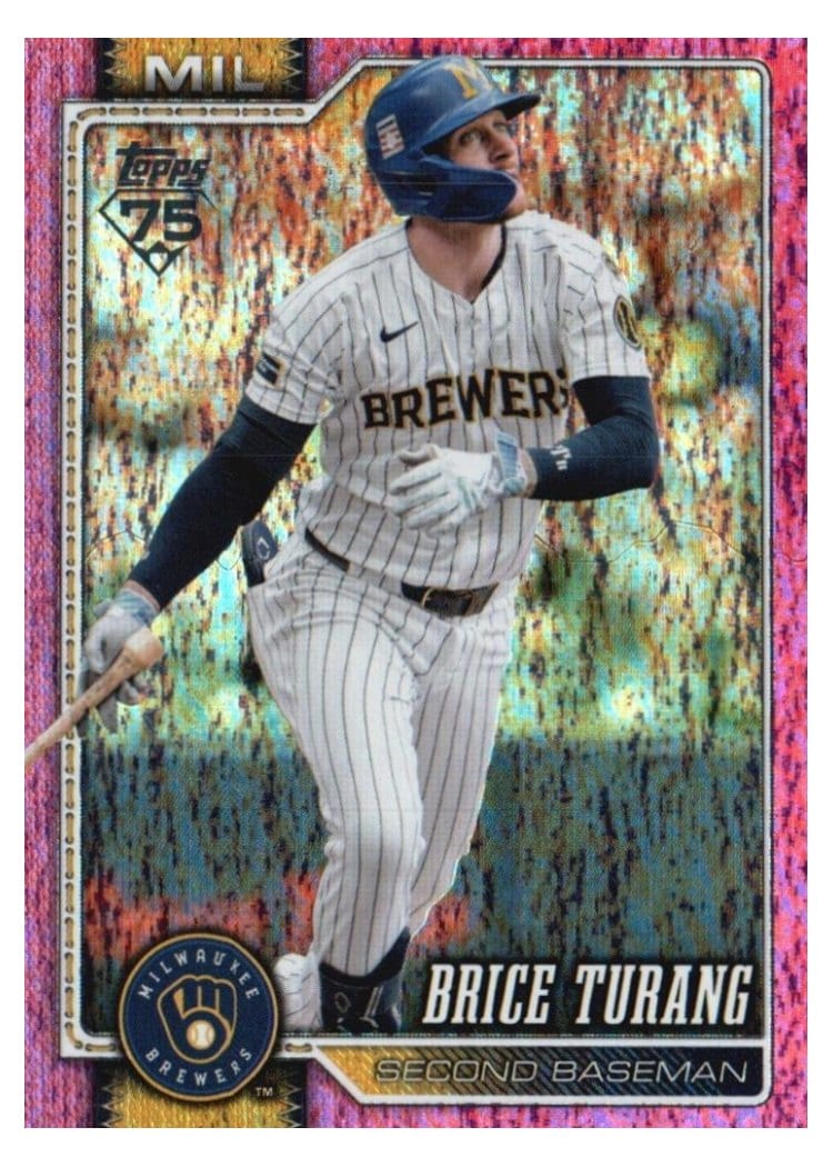 2026 Topps Base Set Brice Turang #105 card