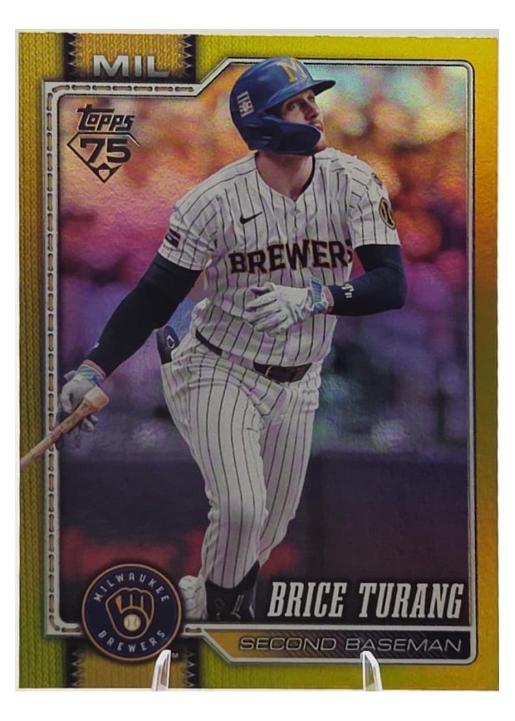 2026 Topps Base Set Brice Turang #105 card