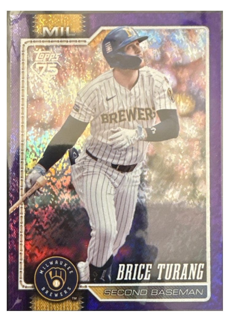 2026 Topps Base Set Brice Turang #105 card