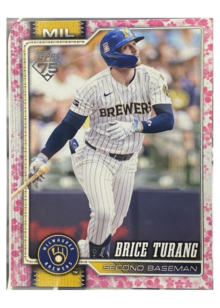 2026 Topps Base Set Brice Turang #105 card