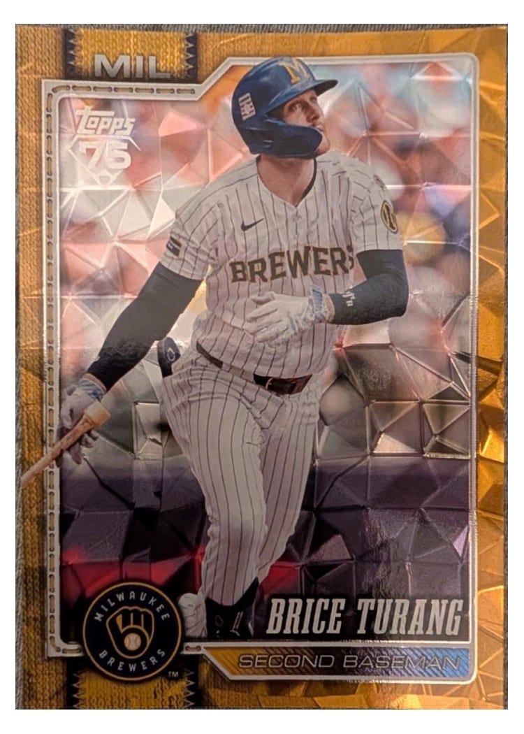 2026 Topps Base Set Brice Turang #105 card