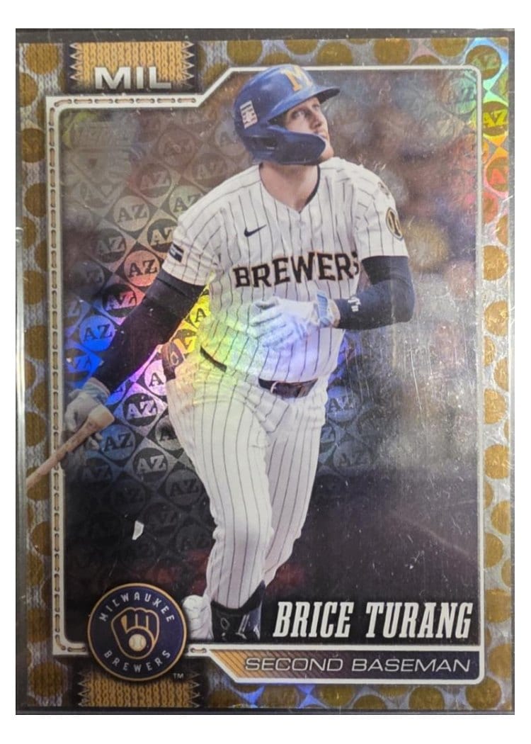2026 Topps Base Set Brice Turang #105 card