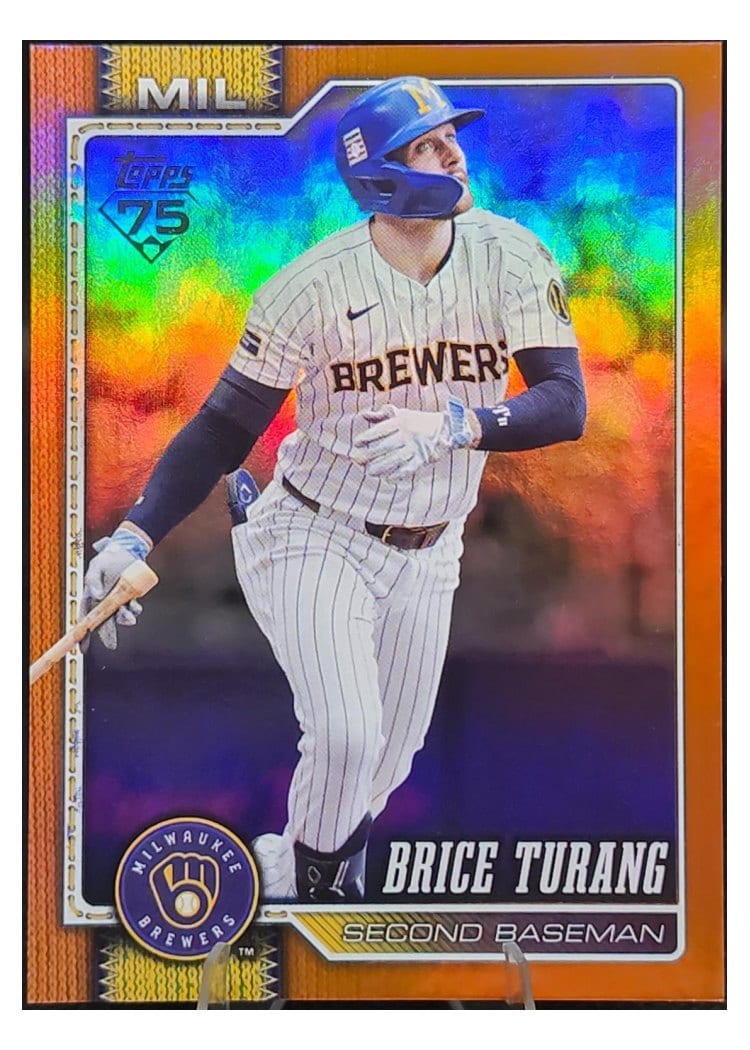 2026 Topps Base Set Brice Turang #105 card