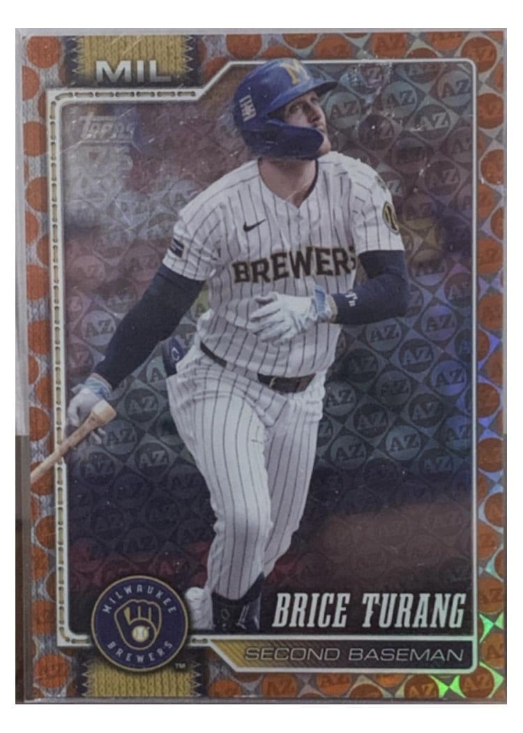 2026 Topps Base Set Brice Turang #105 card