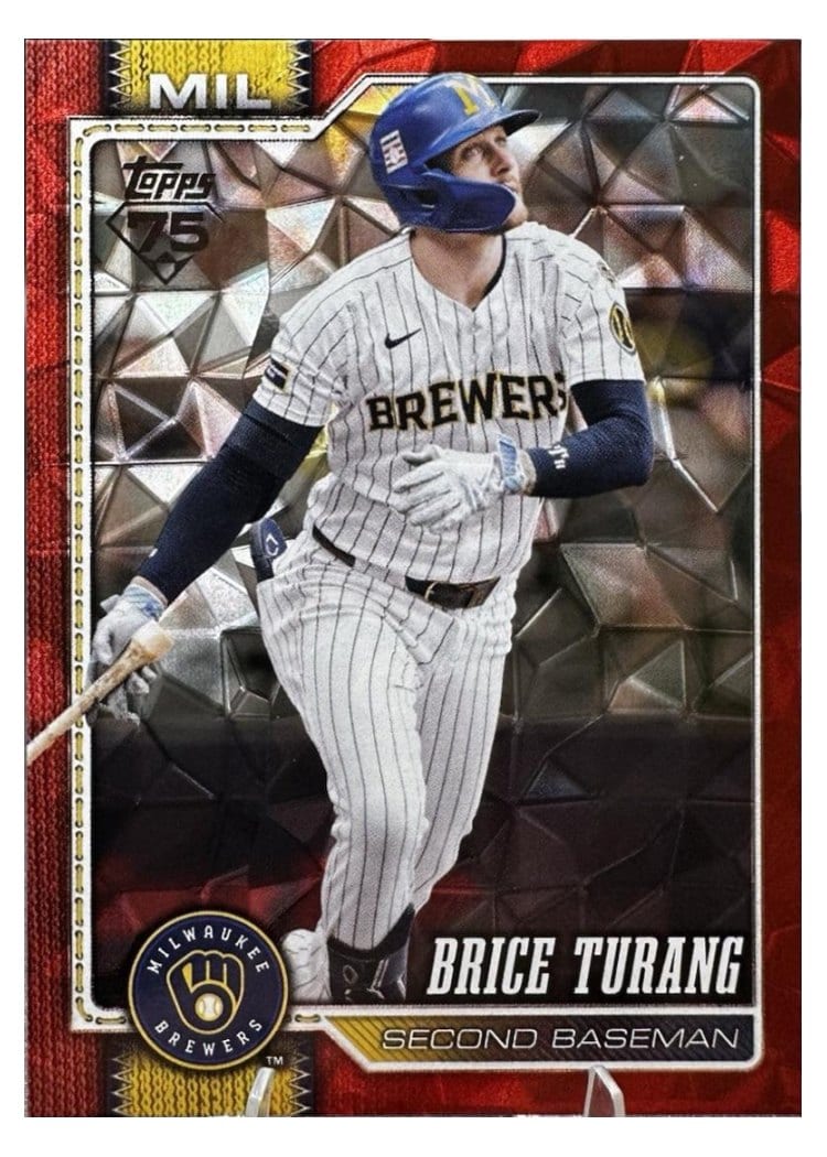 2026 Topps Base Set Brice Turang #105 card