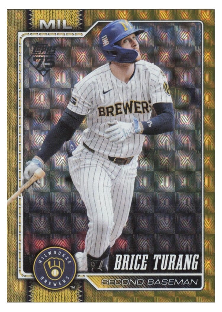 2026 Topps Base Set Brice Turang #105 card