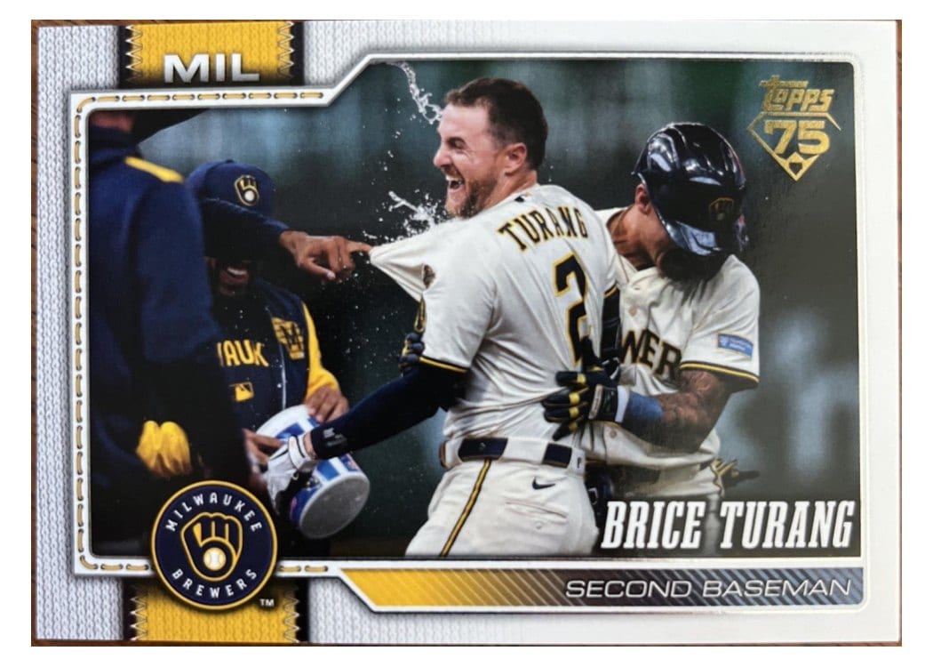 2026 Topps Base Set Brice Turang #105 card