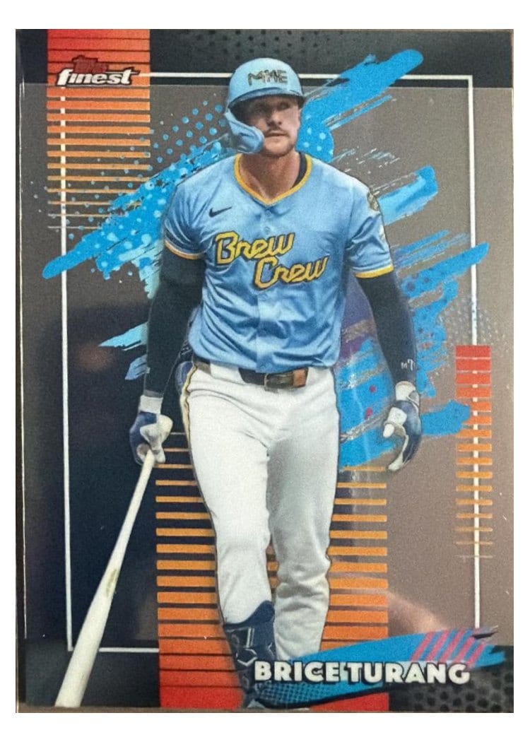 2026 Topps Finest Brice Turang #186 card