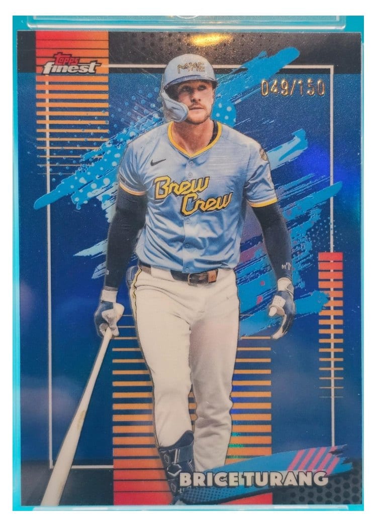 2026 Topps Finest Brice Turang #186 card