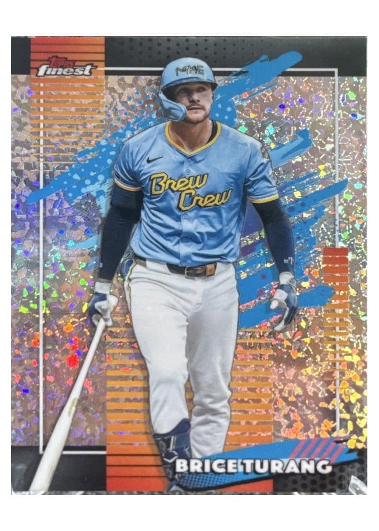 2026 Topps Finest Brice Turang #186 card