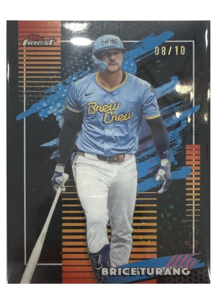 2026 Topps Finest Brice Turang #186 card