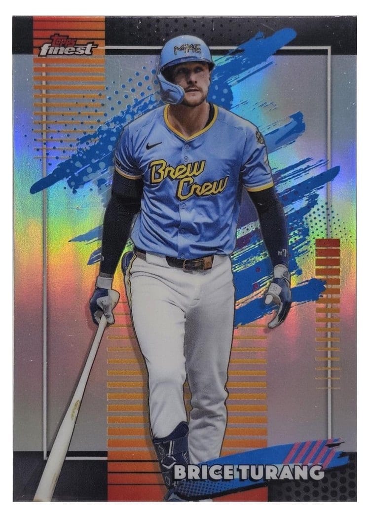 2026 Topps Finest Brice Turang #186 card