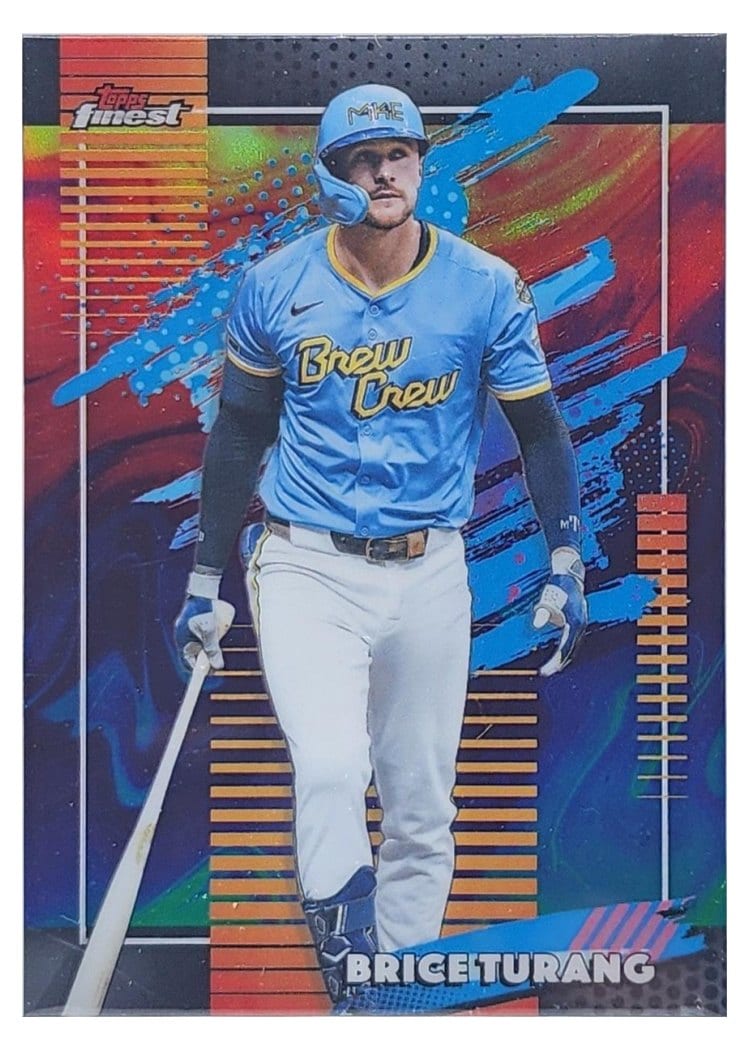 2026 Topps Finest Brice Turang #186 card