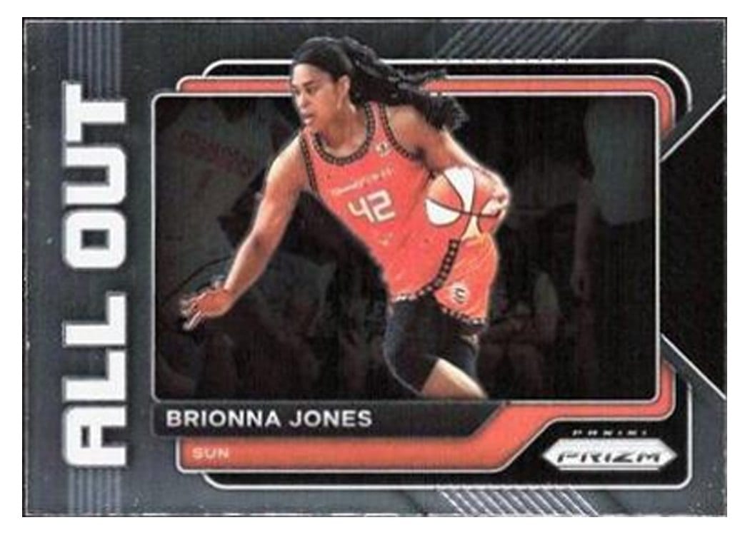 2023 Panini Prizm WNBA All Out Brionna Jones #4 card