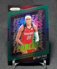 2024 Panini Prizm WNBA Fearless Brittney Sykes #15 card
