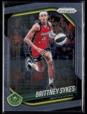 2025 Panini Prizm WNBA Base Set Brittney Sykes #121 card