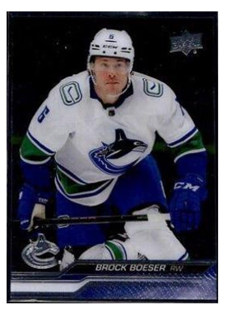 2023-24 Upper Deck Base Set Brock Boeser #176 card