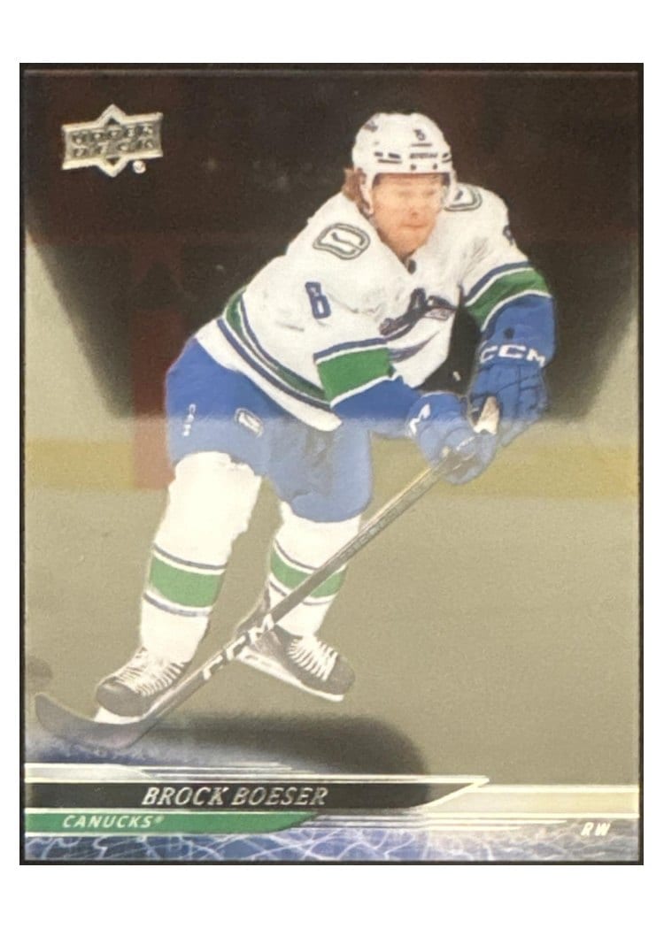 2024-25 Upper Deck Base Set Brock Boeser #427 card