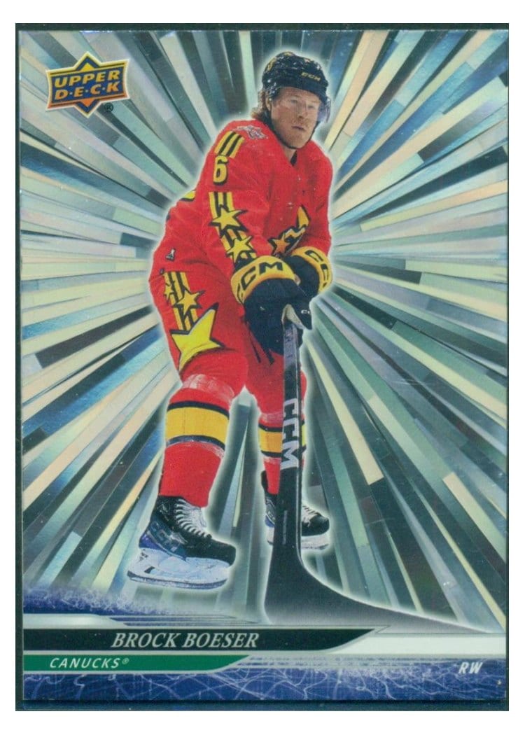 2024-25 Upper Deck Base Set Brock Boeser #695 card