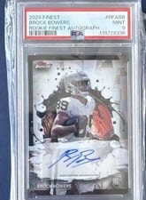 2024 Finest Rookie Finest Autographs Brock Bowers #RFA-BB