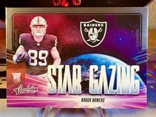 2024 Panini Absolute Star Gazing Brock Bowers #SG-BBS