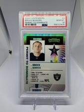 2024 Panini Contenders Permit to Dominate Brock Bowers #4 card