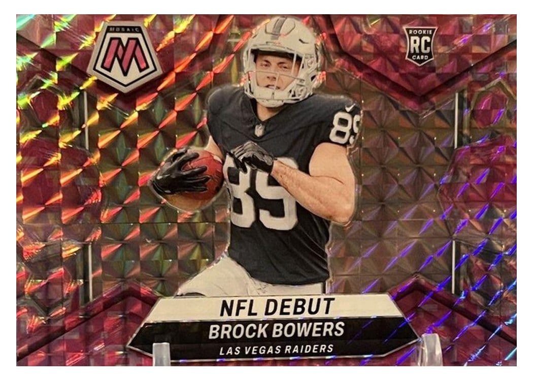 2024 Panini Mosaic Base Set Brock Bowers #286 card