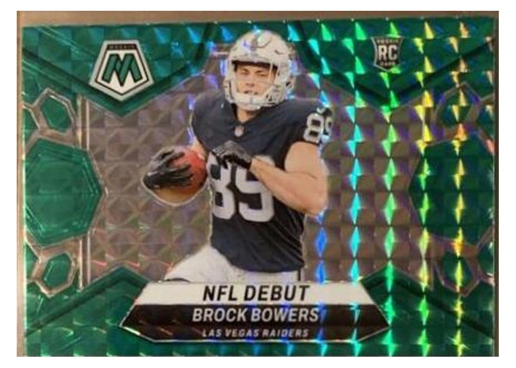 2024 Panini Mosaic Base Set Brock Bowers #286 card