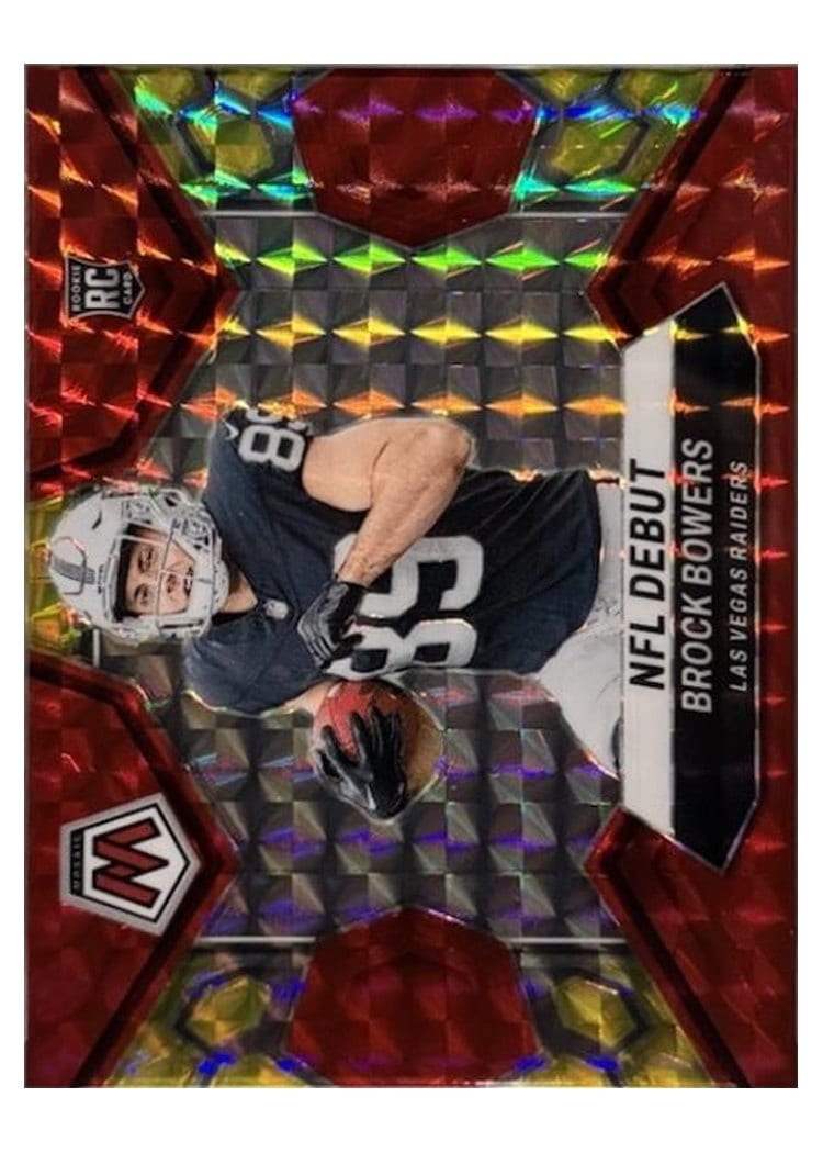 2024 Panini Mosaic Base Set Brock Bowers #286 card