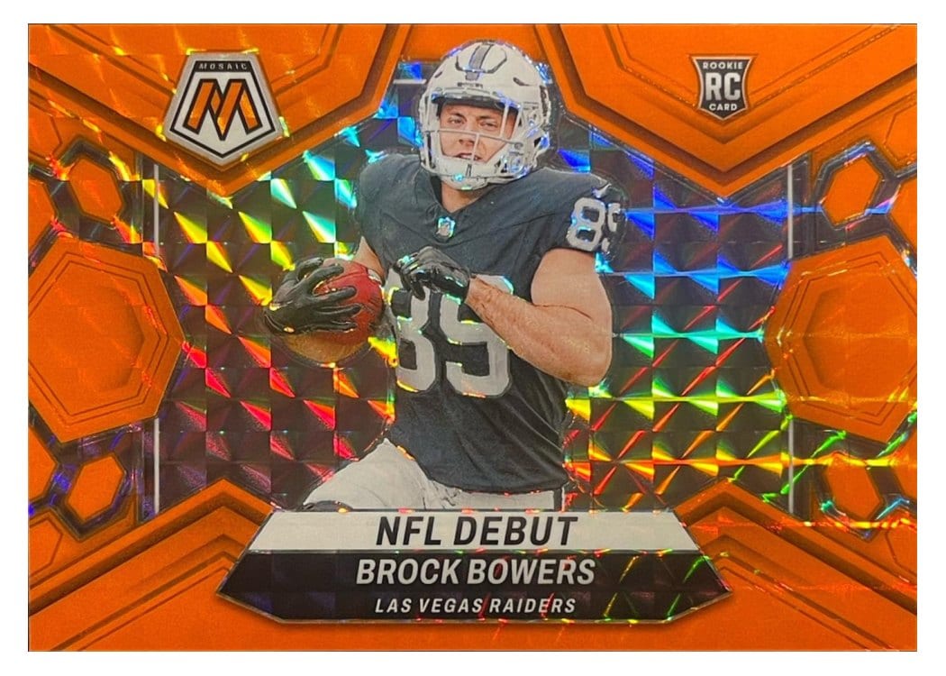 2024 Panini Mosaic Base Set Brock Bowers #286 card