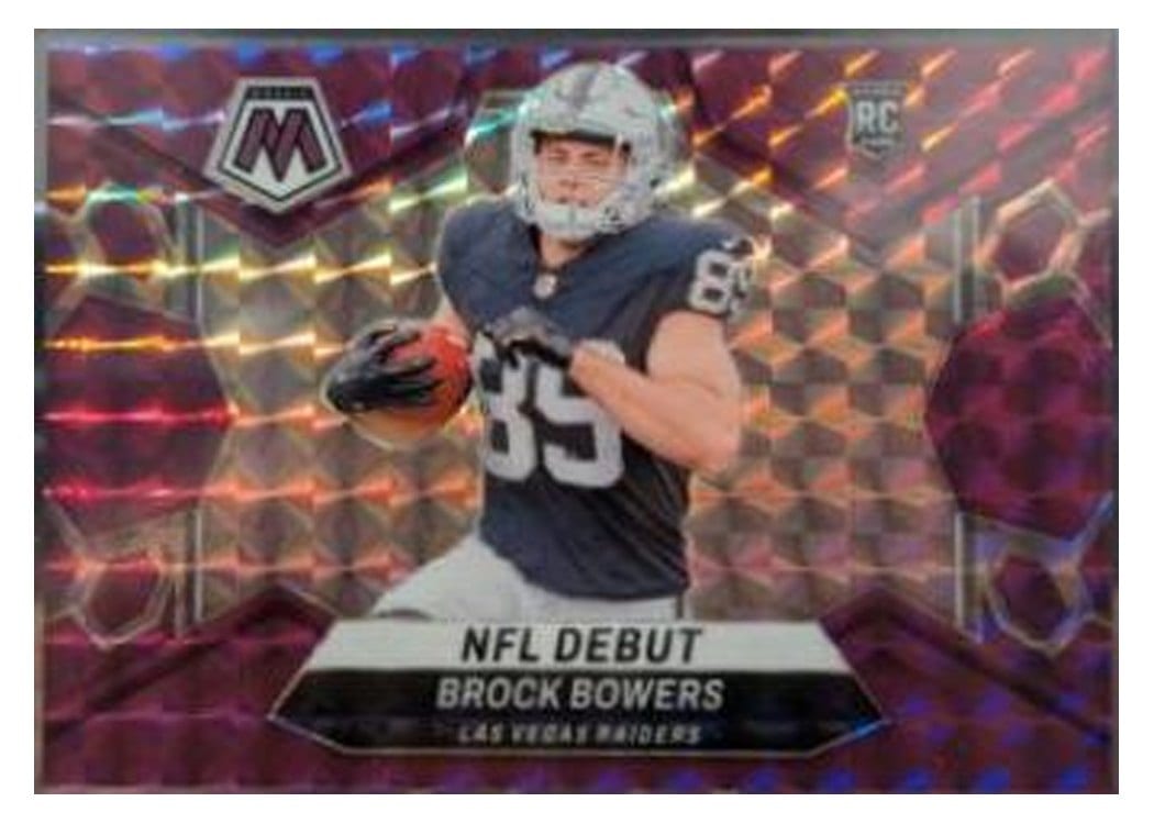 2024 Panini Mosaic Base Set Brock Bowers #286 card
