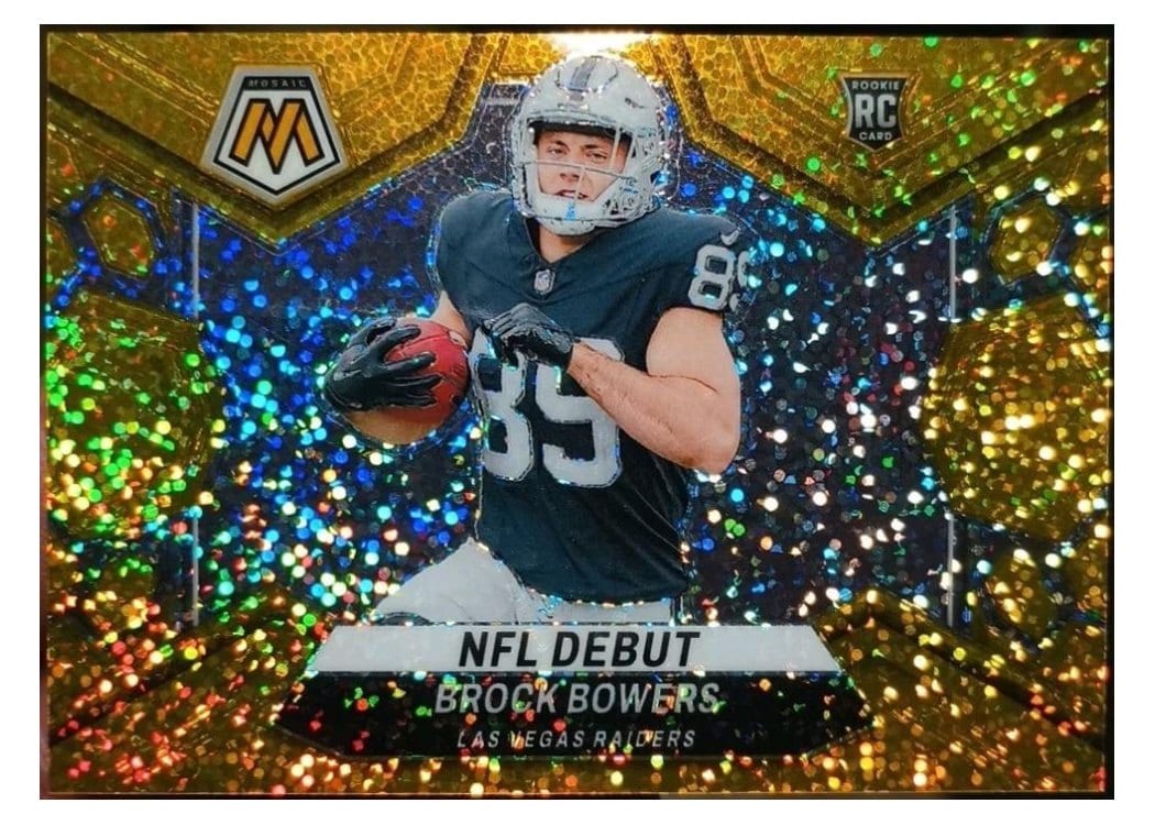 2024 Panini Mosaic Base Set Brock Bowers #286 card