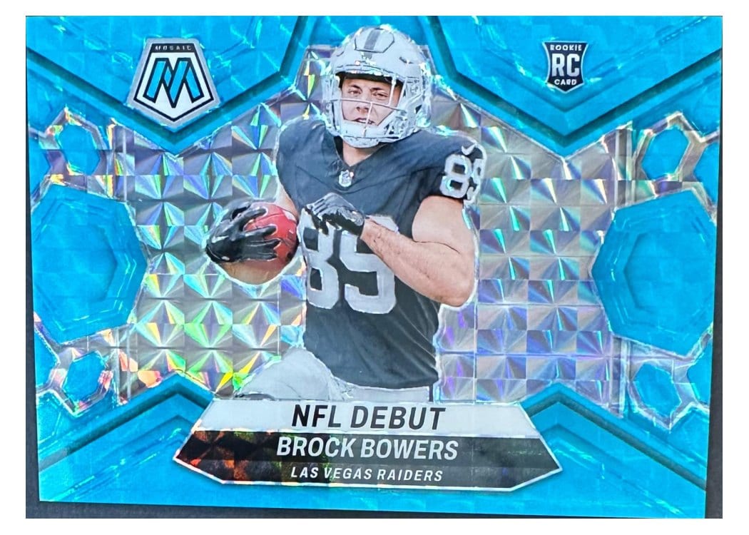 2024 Panini Mosaic Base Set Brock Bowers #286 card