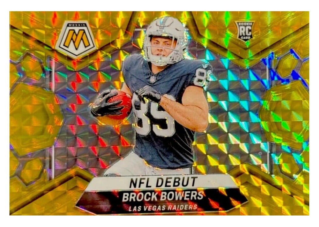 2024 Panini Mosaic Base Set Brock Bowers #286 card