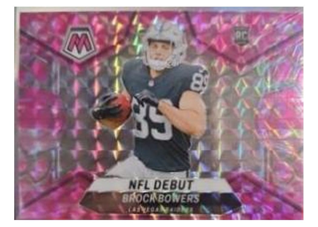 2024 Panini Mosaic Base Set Brock Bowers #286 card