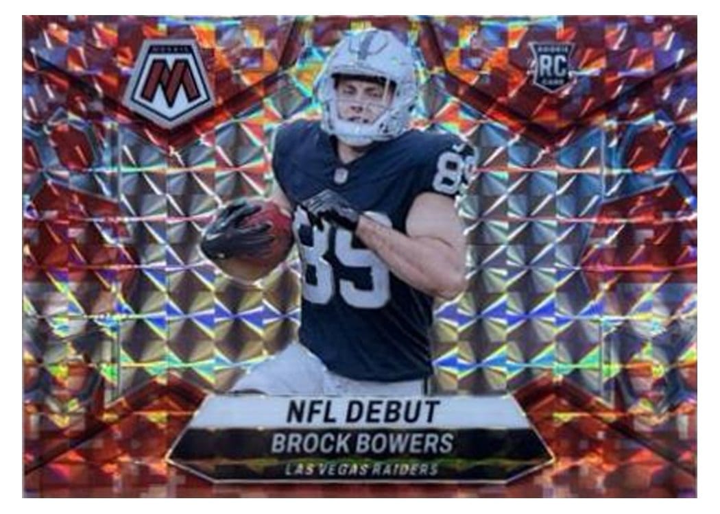 2024 Panini Mosaic Base Set Brock Bowers #286 card