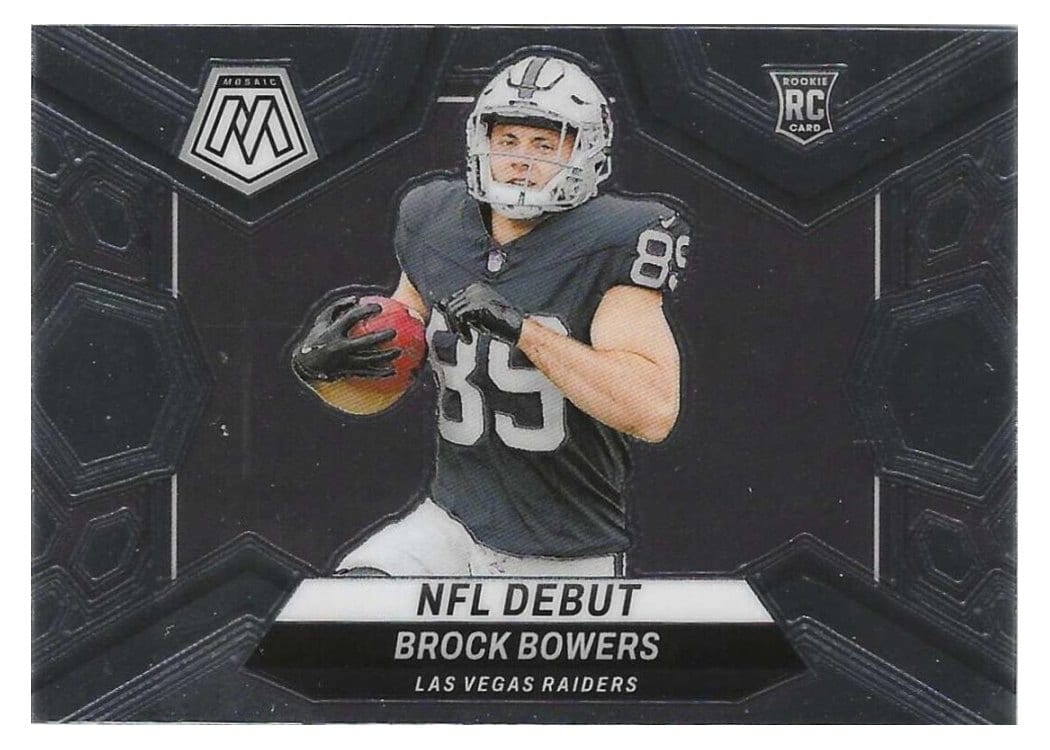 2024 Panini Mosaic Base Set Brock Bowers #286 card