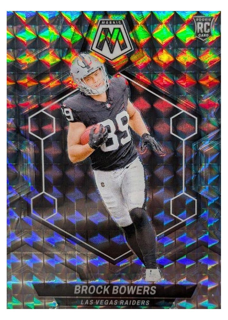 2024 Panini Mosaic Base Set Brock Bowers #313 card