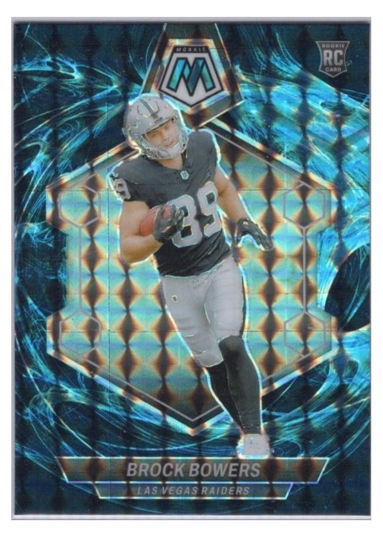 2024 Panini Mosaic Base Set Brock Bowers #313 card