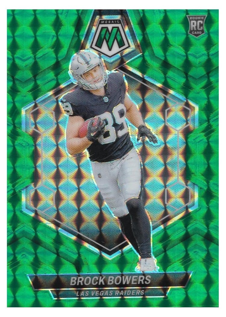 2024 Panini Mosaic Base Set Brock Bowers #313 card