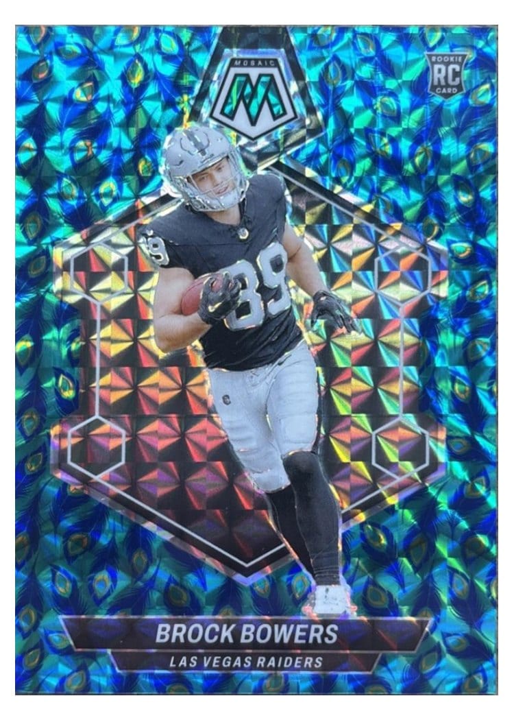 2024 Panini Mosaic Base Set Brock Bowers #313 card