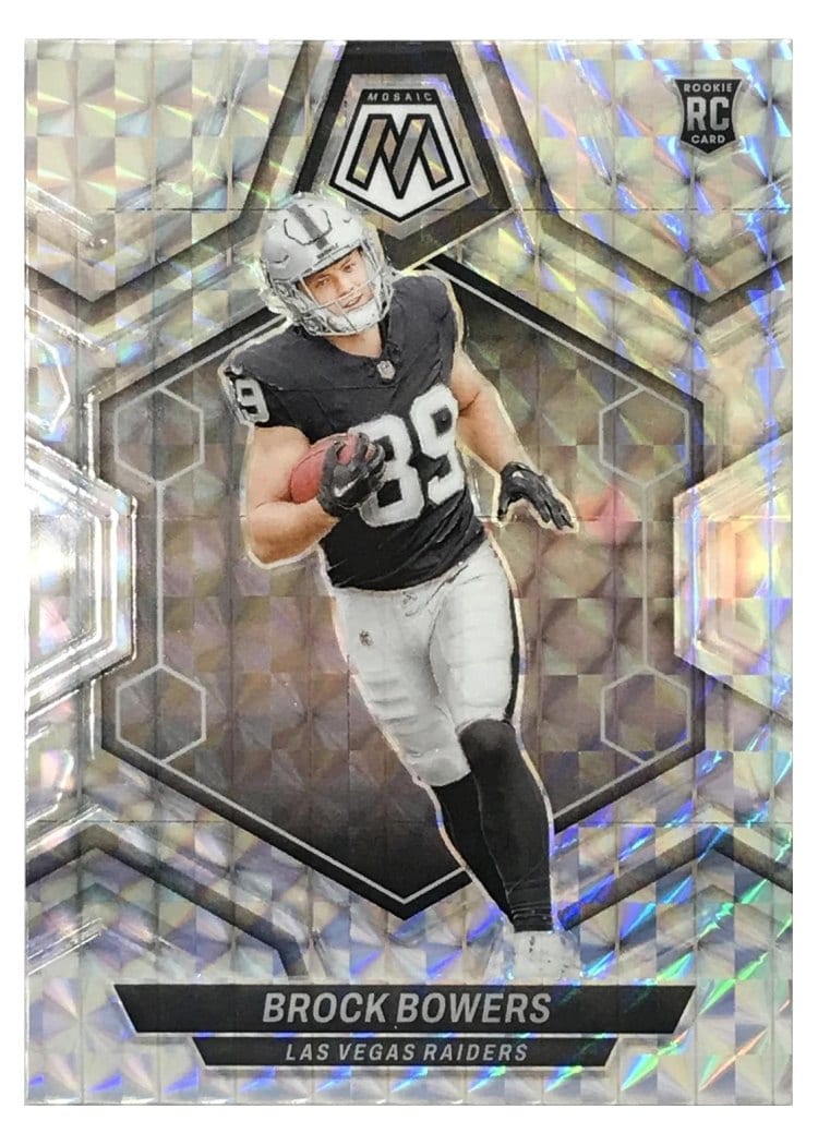 2024 Panini Mosaic Base Set Brock Bowers #313 card